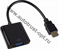 PERFEO Переходник HDMI A вилка - VGA/SVGA  розетка ( A7022 )