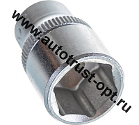 KINGTUL Головка 6-ти гран х 12 мм  1/4"  KT-52512 (аналог ДТ600062)