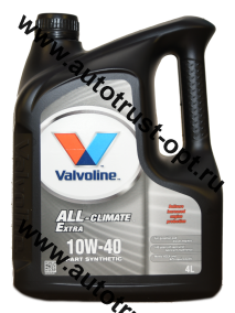 Valvoline All-climate Extra 10W40 SN/SM 4л