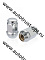 Гайка М 12*1,25*35 конус, ключ 19, хром (N008/33519)