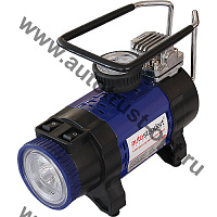 Компрессор AUTOSTANDART "Storm" 50л, с фонарем в прикуриватель, 192W, (107005)