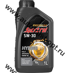 Масло моторное Spectrol PREMIUM HIBRID 5W30 API SP/GF-6A (бензин, синт) 1л