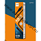 PERFEO Кабель USB A вилка - Lightning вилка, 2.4A, черный, силикон, длина 1 м, ELASTIC  ( I4339 )