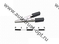 Зажим 8-0028 Black (крокодил 18,5х47мм)