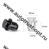 Клипса SKYWAY  S05601079  (079) универсальная OEM: 5480772