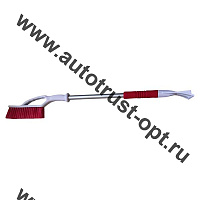 SKYWAY S07801014 Щетка от снега со скребком 88 см с распушенной щетиной
