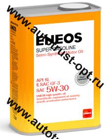 ENEOS Gasoline Super  5W30 SL (п/синт)    0,94л