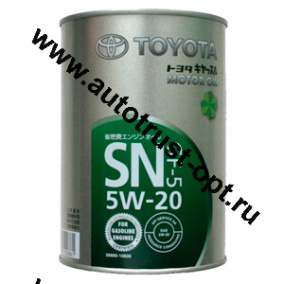 Toyota Motor Oil 5W20 SN/GF-5   1л