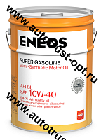 ENEOS Gasoline Super 10W40 SL (п/синт)  20л