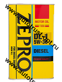 Масло моторное ZEPRO DIESEL DL-1  5W30  1л полусинтетическое