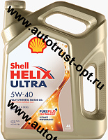 Shell Helix Ultra 5W-40 (SN/CF), моторное масло, 4 л