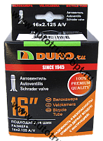DURO Велокамера 16" (16х2,125 A/V)
