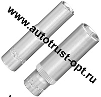 THORVIK Головка торцевая глубокая 1/2" DR, 21 мм (ДТ622221)