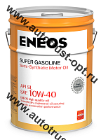 ENEOS Gasoline Super 10W40 SL (п/синт)  20л