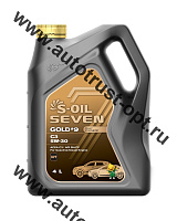 S-OIL  GOLD #9 C3 SN/CF 5W30 Fully Synthetic ( DPF ) 4л