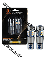 KurumaKit  БЛИСТЕР-2 шт  Светодиодная лампа желтая T10 W5W 