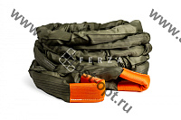 FERZA Трос буксировочный, круглопрядный динамический BS 35т/ 8м/ с петлями