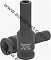 THORVIK Головка торцевая ударная глубокая 1/2" DR,  8 мм