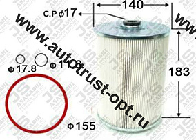 Asakashi вставка масляная OE-577J  /O-577 O-581  O-570