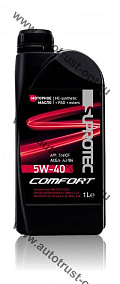 SUPROTEC  COMFORT  5W-40  1л, ACEA A3/B4, API SN/CF 