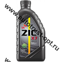 Масло моторное ZIC  X7 10W40 Diesel CI-4/SL (ACEA E7, A3/B3, A3/B4)  1л (синтетика для дизелей)