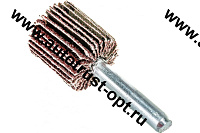 ТУНДРА Круг лепестковый радиальный, 20 х 20 х 6 мм P80