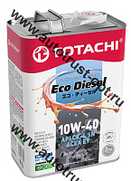 Масло моторное TOTACHI Eco Diesel 10W40 API CK-4/SN  (дизель, п/синт)  4л
