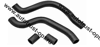 Р13 Комплект патрубков системы охл. двигателя для а/м ВАЗ 2110-11  (4шт)