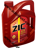 Zic ATF Multi HT трансмиссионное масло повышенной вязкости  4л