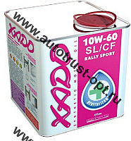 XADO Atomic Oil 10W60 SL/CF Rally Sport (синт) 0,5л