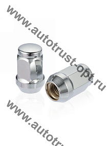 Гайка М 12*1,25*35 конус, ключ 19, хром (N008/33519)