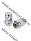 Гайка М 12*1,25*35 конус, ключ 19, хром (N008/33519)