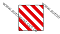 Знак "Крупногабаритный груз" на металле (двухсторонний)