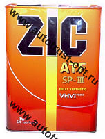 Жидкость трансмиссионная ZIC  ATF 3  4л