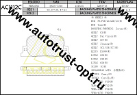 ANCHI Тормозные колодки AC1112C/ AN-604K, PN-1431  PF-1431