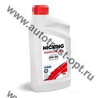Моторное масло Micking Gasoline Oil MG1 0W-20 синтетич. API SP/RC для бензиновых двигателей 1л