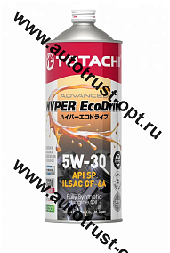 Масло моторное TOTACHI Eco Gasoline  5W30 API SN/CF (универсальное, п/синт) 1л