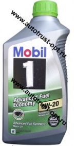 Mobil 1 Advanced Fuel Synthetic 0W20 SN/CF (син) 1л
