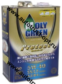 Moly Green Protect 5W40 SN/CF (синт) 4л