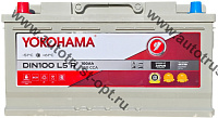 АКБ YOKOHAMA   DIN L5 R  100 а/ч Platinum  CCA 850 (353*175*190)