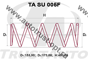 Пружина ТrustАuto TASU005F (20330-SA020)