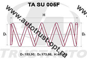 Пружина ТrustАuto TASU005F (20330-SA020)