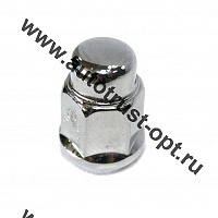 Гайка М 12*1,50*27 конус (без бурта), хром, ключ 21 (N006/12721)