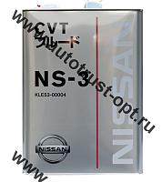 Nissan ATF CVT NS-3 трансмиссионное масло вариаторное 4л