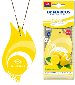 Ароматизатор подвесной "Dr. MARCUS" - SONIC. аромат - Lemon
