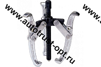 KINGTUL Съемник трехлапый 4" ( d захвата -100 мм, длина лап -100мм, лапы S-образные)  KT-6590204N