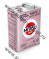 Жидкость для АКПП  MITASU ATF MATIC J  4л п/синтетическая  MJ333/4
