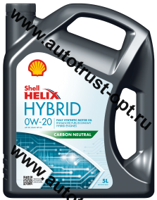 Shell Helix  HYBRID SP GF-6 0W20  (синт) 5л  