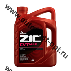 Жидкость трансмиссионная Zic  CVT Multi   4л (универсальная, вариаторная, синтетика)