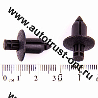 Клипса SKYWAY  S05601003 для кузова и внеш.обвеса со штырем нажимная 6,2х14,2х24,2мм